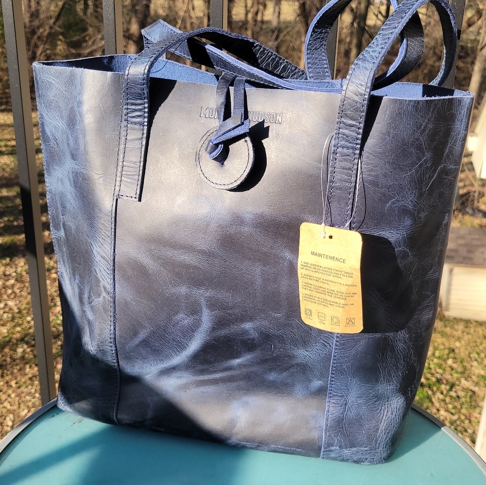 New Leather Montana Hudson Tote